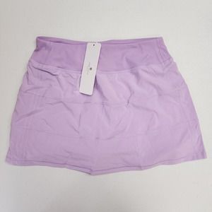 CRZ YOGA Women's Mini Skirt - Lavender